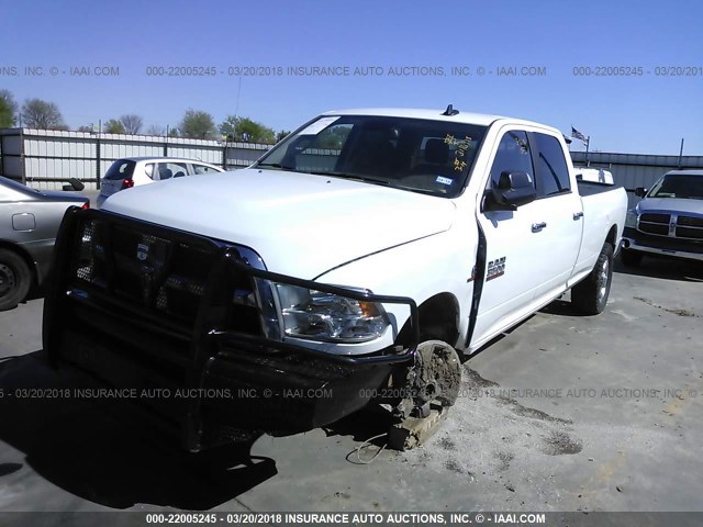 3C63R3HLXGG216759 - 2016 RAM 3500 SLT WHITE photo 2
