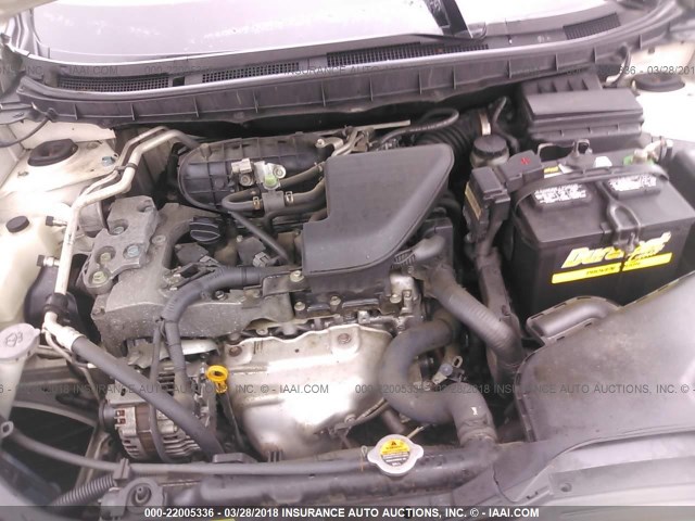 JN8AS58V18W125856 - 2008 NISSAN ROGUE S/SL CREAM photo 10