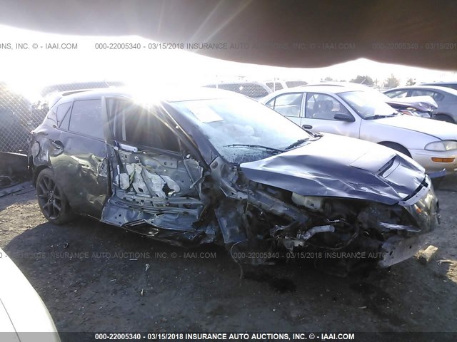 JM1BL1L42D1810427 - 2013 MAZDA SPEED 3 BLACK photo 1