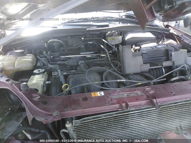 1FAFP34N97W352827 - 2007 FORD FOCUS ZX4/S/SE/SES 红色 照片 10