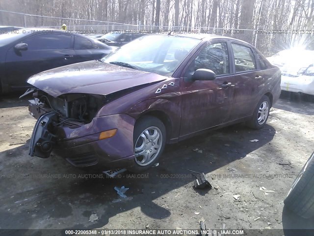 1FAFP34N97W352827 - 2007 FORD FOCUS ZX4/S/SE/SES 红色 照片 2