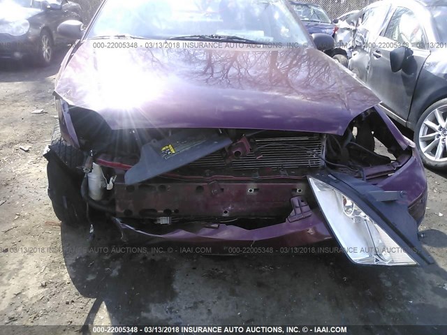 1FAFP34N97W352827 - 2007 FORD FOCUS ZX4/S/SE/SES 红色 照片 6