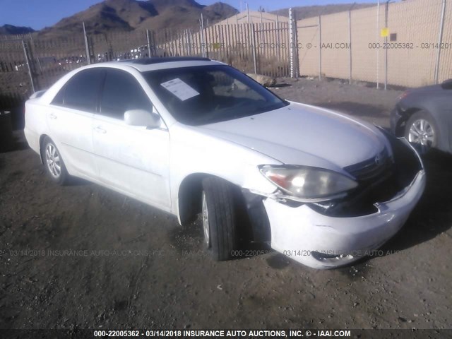 4T1BF32K63U053852 - 2003 TOYOTA CAMRY LE/XLE/SE WHITE photo 1