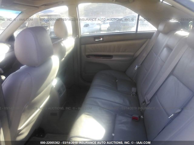 4T1BF32K63U053852 - 2003 TOYOTA CAMRY LE/XLE/SE WHITE photo 8