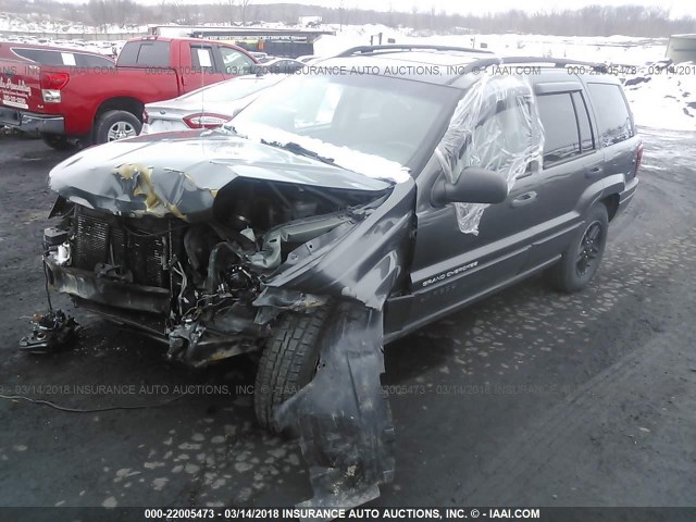 1J4GW48S84C196357 - 2004 JEEP GRAND CHEROKEE LAREDO/COLUMBIA/FREEDOM 黑色 照片 2