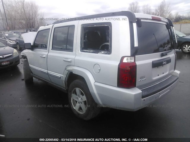 1J8HG48K38C194876 - 2008 JEEP COMMANDER SPORT Արծաթագույն լուսանկար 3
