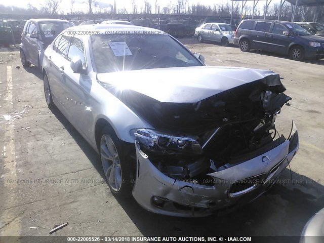 WBA5B3C51ED537210 - 2014 BMW 535 XI SILVER photo 1