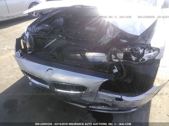 WBA5B3C51ED537210 - 2014 BMW 535 XI SILVER photo 6