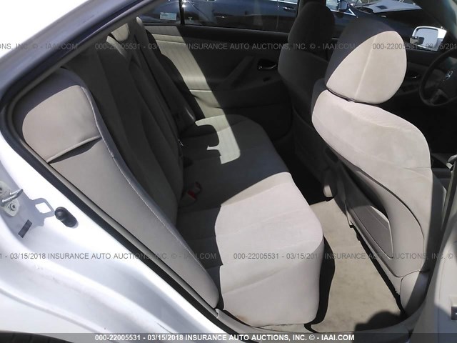 4T4BF3EK5AR055154 - 2010 TOYOTA CAMRY SE/LE/XLE Ақ фото 8