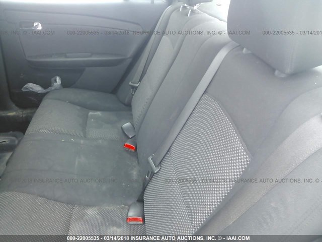 1G1ZH57B68F177500 - 2008 CHEVROLET MALIBU 1LT GOLD photo 8