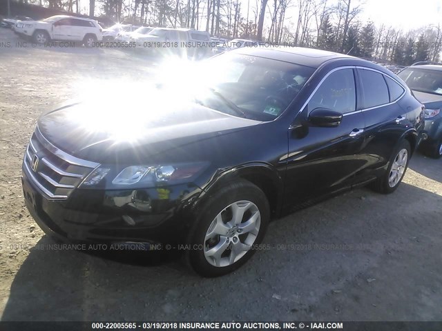 5J6TF2H57CL006169 - 2012 HONDA CROSSTOUR EXL შავი ფოტო 2