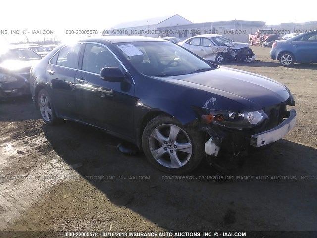 JH4CU2F64AC003507 - 2010 ACURA TSX BLACK photo 1