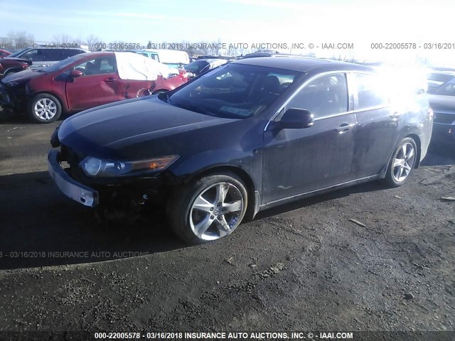 JH4CU2F64AC003507 - 2010 ACURA TSX 黑色 照片 2