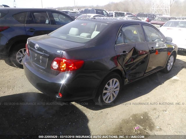 JTDBL40E69J048564 - 2009 TOYOTA COROLLA LE/XLE BLACK photo 6