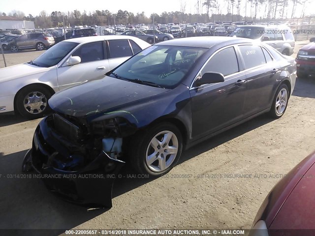 1G1ZB5E02CF277167 - 2012 CHEVROLET MALIBU LS 蓝色 照片 2