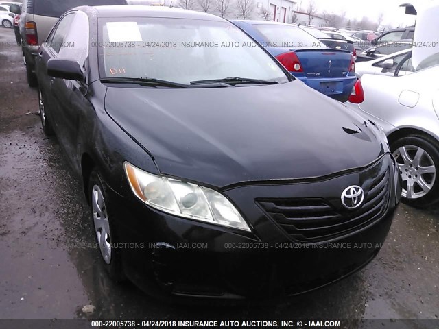 4T1BE46K37U510092 - 2007 TOYOTA CAMRY NEW GENERAT CE/LE/XLE/SE BLACK photo 1