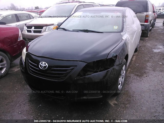 4T1BE46K37U510092 - 2007 TOYOTA CAMRY NEW GENERAT CE/LE/XLE/SE BLACK photo 2