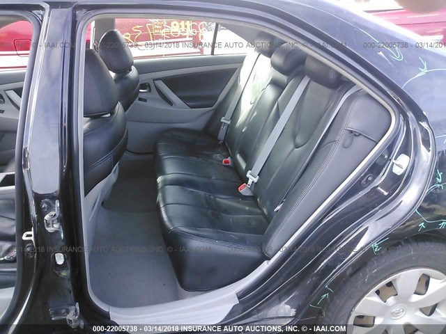 4T1BE46K37U510092 - 2007 TOYOTA CAMRY NEW GENERAT CE/LE/XLE/SE BLACK photo 8