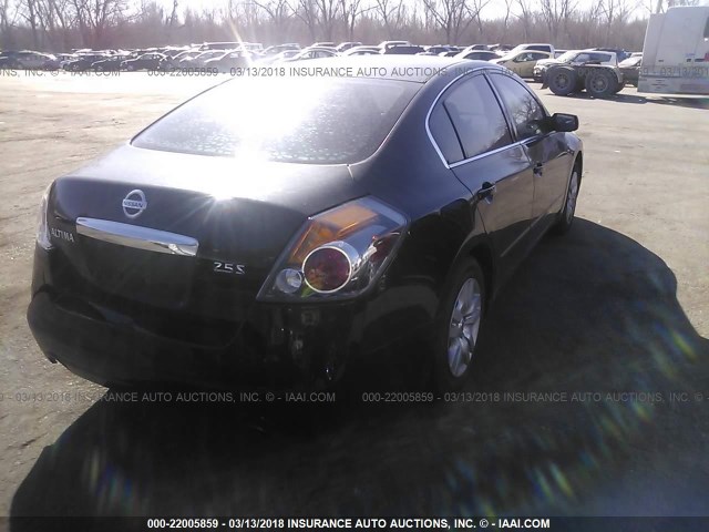 1N4AL2AP4AN509764 - 2010 NISSAN ALTIMA S BLACK photo 4