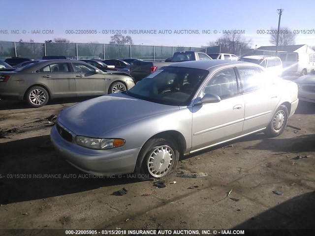 2G4WS52J151180605 - 2005 BUICK CENTURY CUSTOM GRAY photo 2