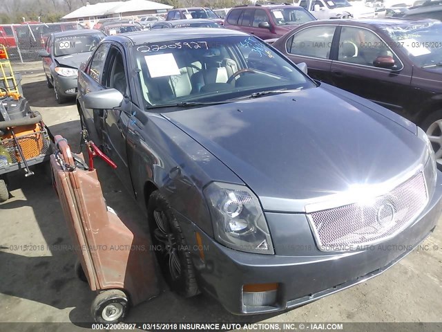 1G6DM57T070197932 - 2007 CADILLAC CTS GRAY photo 1