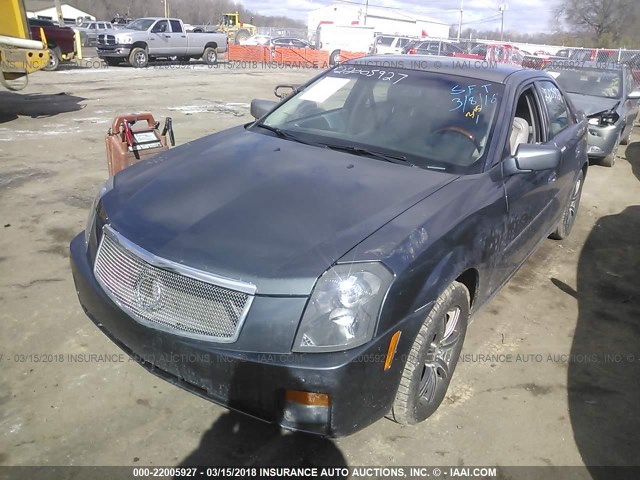 1G6DM57T070197932 - 2007 CADILLAC CTS GRAY photo 2