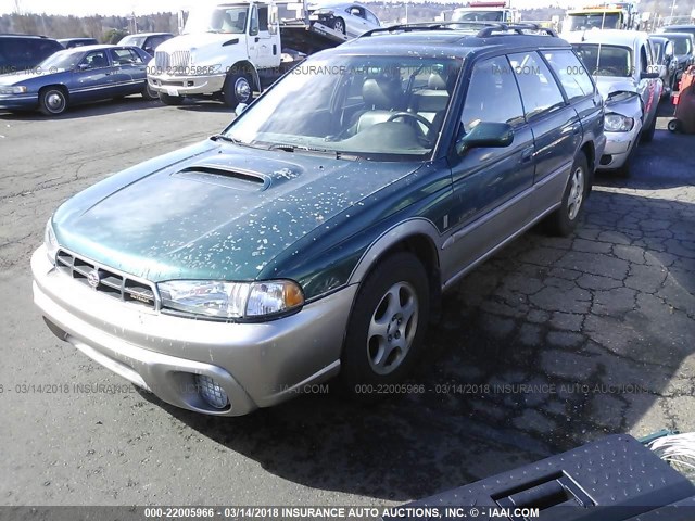 4S3BG6859X7608639 - 1999 SUBARU LEGACY OUTBACK/SSV/LIMITED/30TH GREEN photo 2