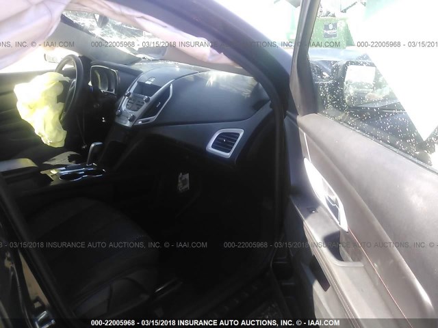 2CTALSEC0B6455097 - 2011 GMC TERRAIN SLE BLACK photo 5