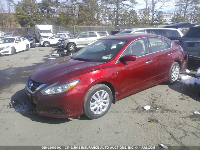 1N4AL3AP9GC122931 - 2016 NISSAN ALTIMA 2.5/S/SV/SL/SR RED photo 2