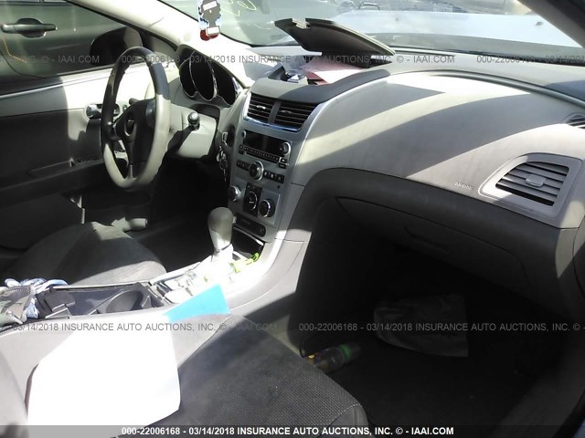 1G1ZA5EU5CF386809 - 2012 CHEVROLET MALIBU LS ვერცხლისფერი ფოტო 5