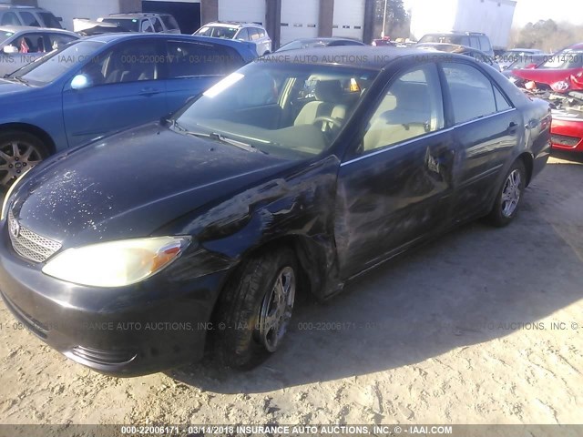 4T1BE30K23U208404 - 2003 TOYOTA CAMRY LE/XLE/SE BLACK photo 6