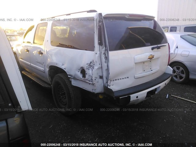 3GNFC16J27G238579 - 2007 CHEVROLET SUBURBAN C1500 白色 照片 3