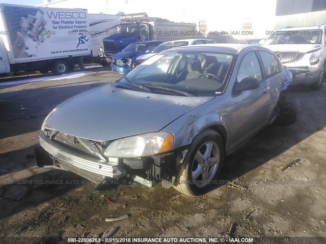 1B3AL46X55N544285 - 2005 DODGE STRATUS SXT SILVER photo 2