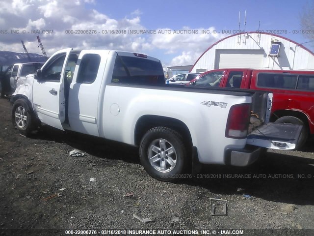 1GTEK19J67Z503331 - 2007 GMC NEW SIERRA K1500 WHITE photo 3