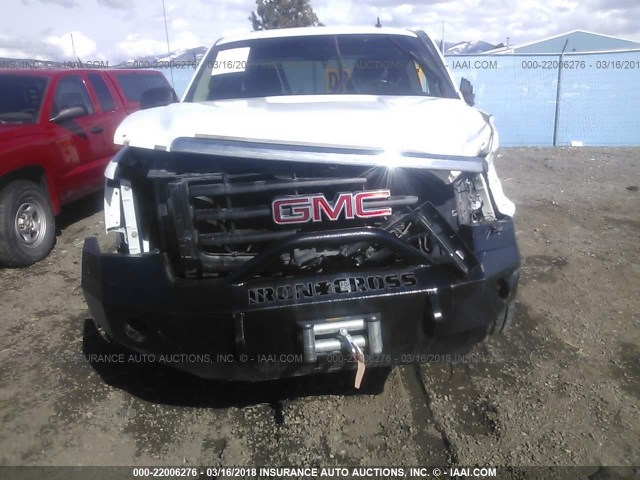 1GTEK19J67Z503331 - 2007 GMC NEW SIERRA K1500 WHITE photo 6