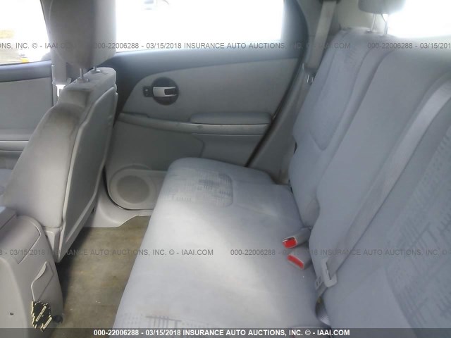 2CNDL23F866021730 - 2006 CHEVROLET EQUINOX LS WHITE photo 8