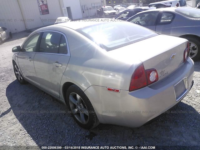 1G1ZC5EU0BF391456 - 2011 CHEVROLET MALIBU 1LT 棕色 照片 3