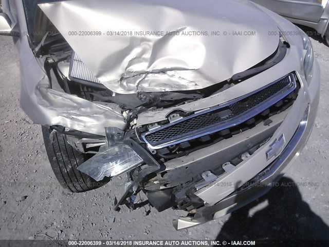 1G1ZC5EU0BF391456 - 2011 CHEVROLET MALIBU 1LT 棕色 照片 6