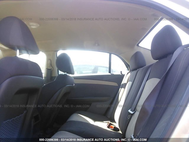 1G1ZC5EU0BF391456 - 2011 CHEVROLET MALIBU 1LT 棕色 照片 8