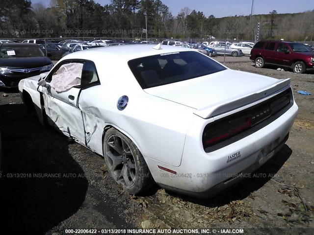 2C3CDZAG7FH723824 - 2015 DODGE CHALLENGER SXT WHITE photo 6