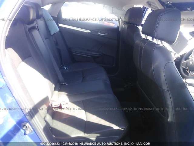 19XFC1F71HE019395 - 2017 HONDA CIVIC EXL BLUE photo 8