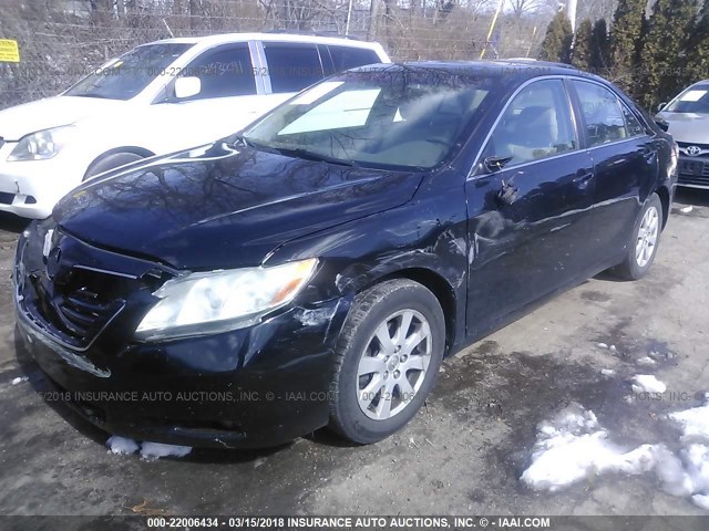 4T1BK46K09U085832 - 2009 TOYOTA CAMRY SE/LE/XLE BLUE photo 2