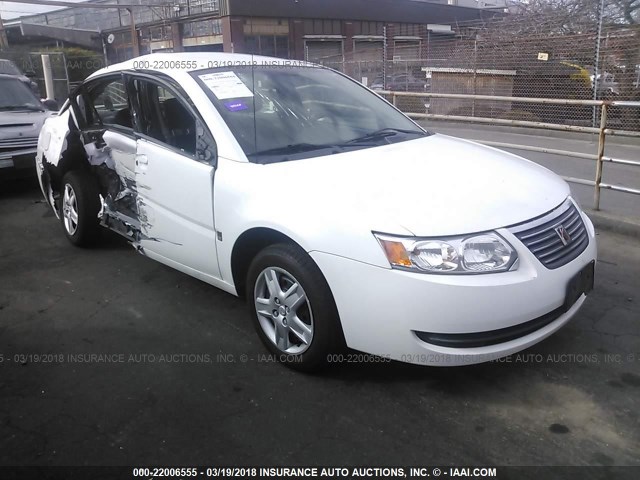 1G8AJ55F67Z138640 - 2007 SATURN ION LEVEL 2 WHITE photo 1