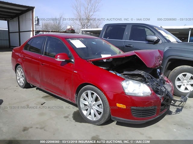 3VWRJ7AJXAM029442 - 2010 VOLKSWAGEN JETTA WOLFSBURG 红色 照片 1