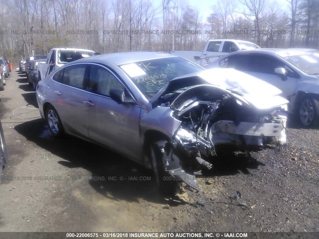 1G1ZB5ST6HF262872 - 2017 CHEVROLET MALIBU LS 灰色 照片 1