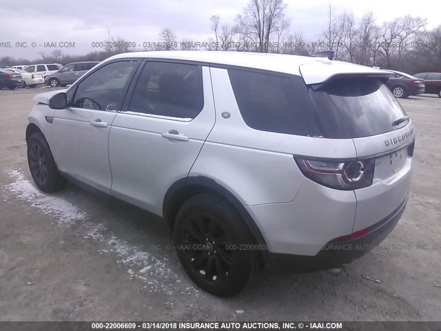 SALCP2BGXHH684821 - 2017 LAND ROVER DISCOVERY SPORT SE GRAY photo 3