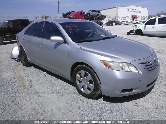 4T1BB46K49U071397 - 2009 TOYOTA CAMRY HYBRID SILVER photo 1