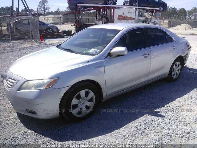 4T1BB46K49U071397 - 2009 TOYOTA CAMRY HYBRID SILVER photo 2