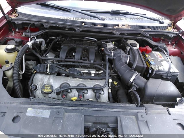 2FMEK62C99BA12066 - 2009 FORD FLEX SEL Qırmızı foto 10