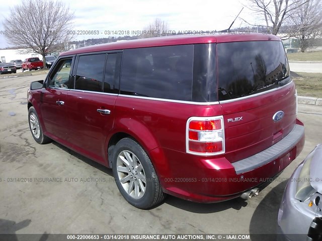 2FMEK62C99BA12066 - 2009 FORD FLEX SEL Qırmızı foto 3